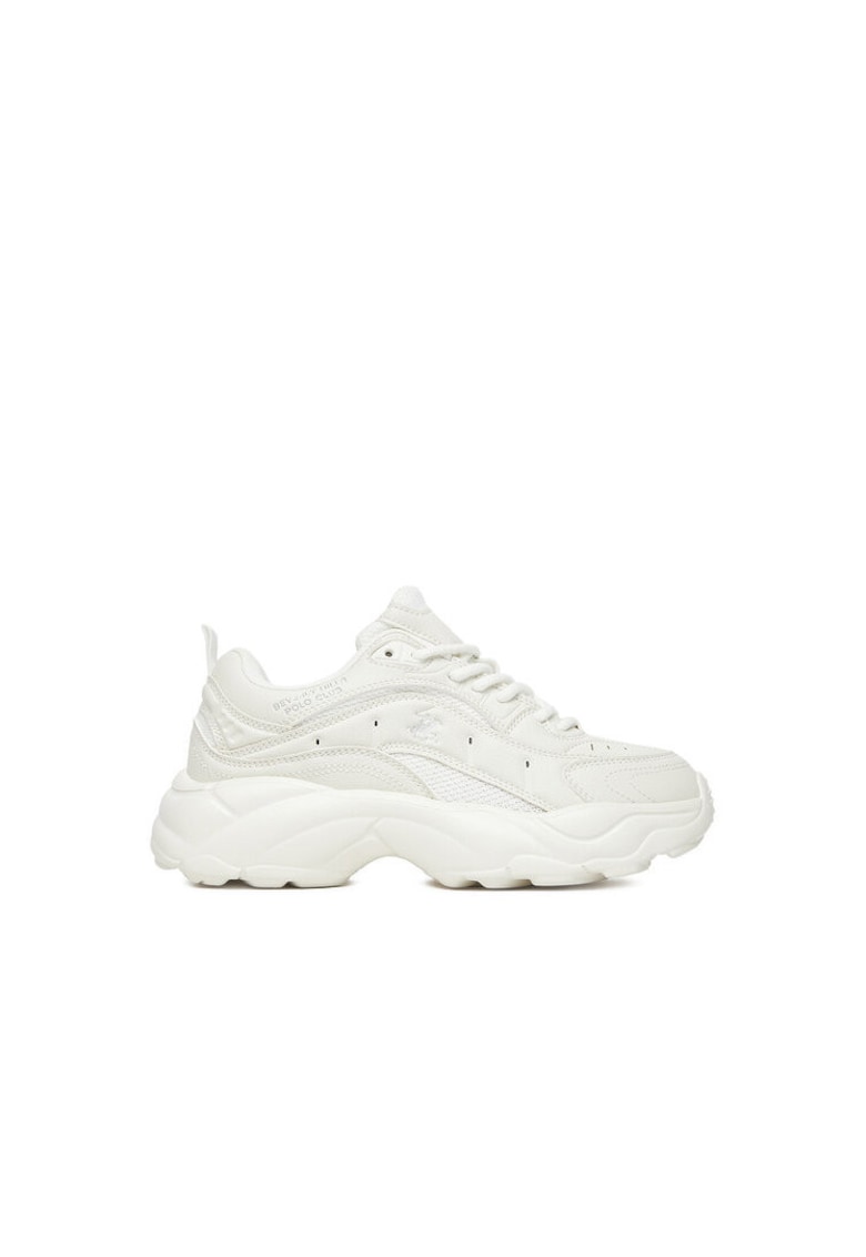 Pantofi sport dama - textil - alb