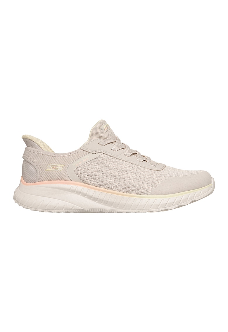 Pantofi sport slip-ins Bobs Squad Chaos - Piersica/Bej deschis