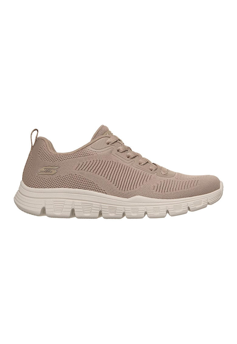 Pantofi sport Bobs B Lite - Maro taupe/Bej deschis