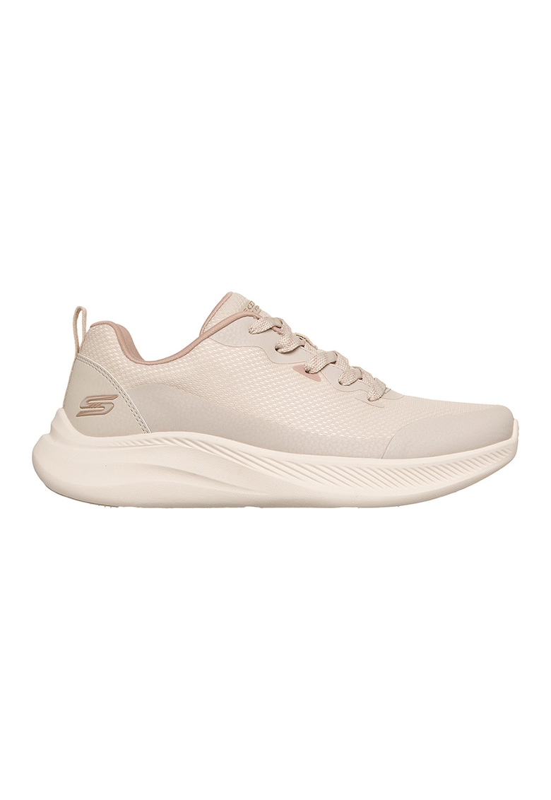 Pantofi sport din material textil Bobs Mode Flex - Crem