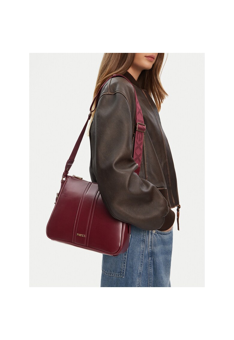 Geanta dama model CEO-MEXX-S-005-08 - bordo - din tesatura.