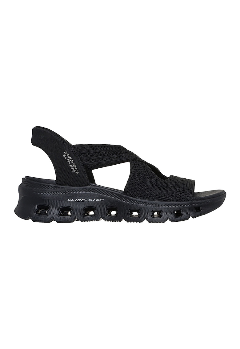 Sandale slip-ins Glide-Step Pro - Negru