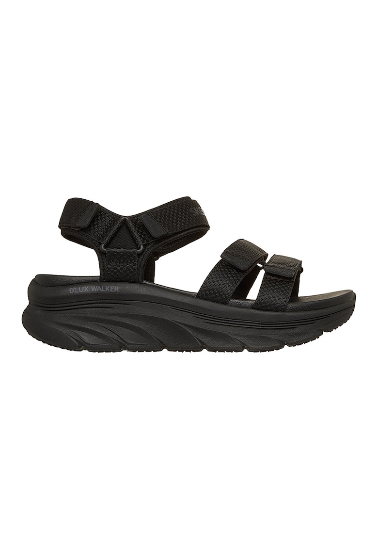 Sandale cu inchidere velcro D'Lux Walker Sea-Escape - Negru