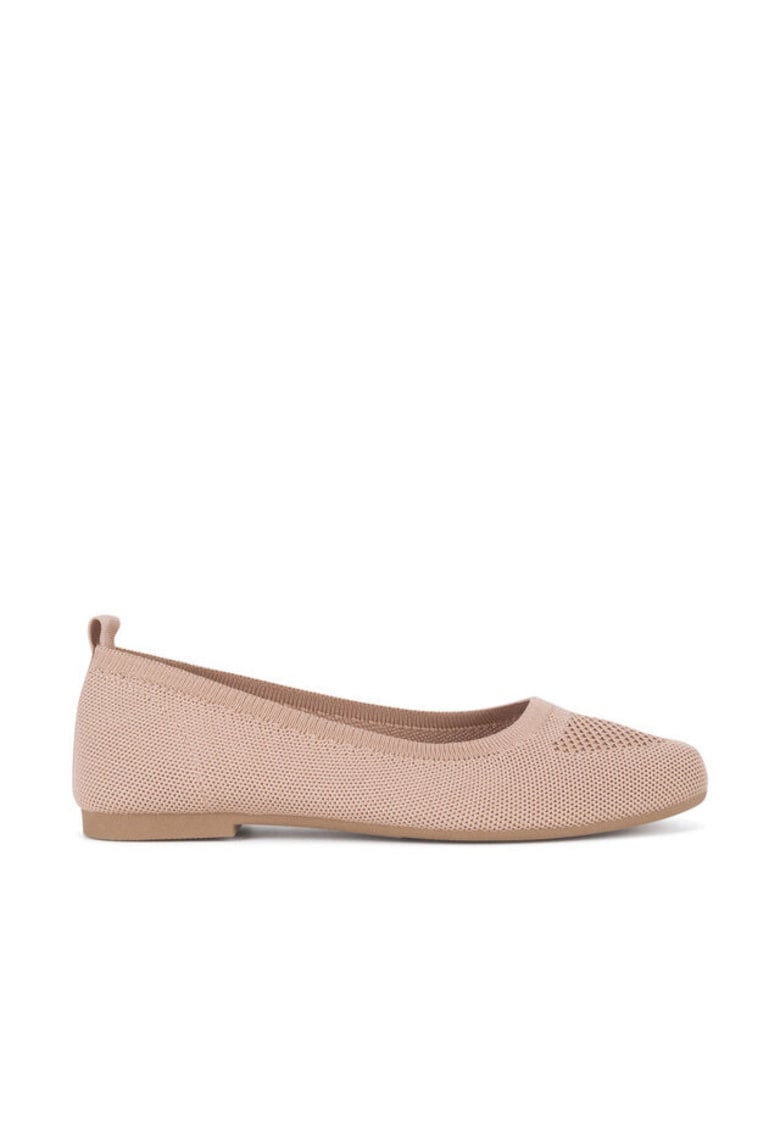 Balerini dama - textil - bej