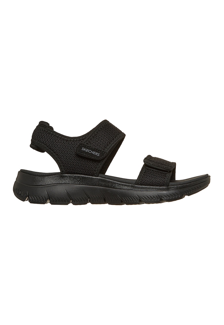 Sandale cu velcro Summits Cute Mark - Negru