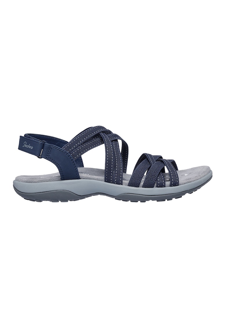 Sandale din material textil cu barete mutliple si velcro Raggae Slim-Summer Gateaway - Bleumarin
