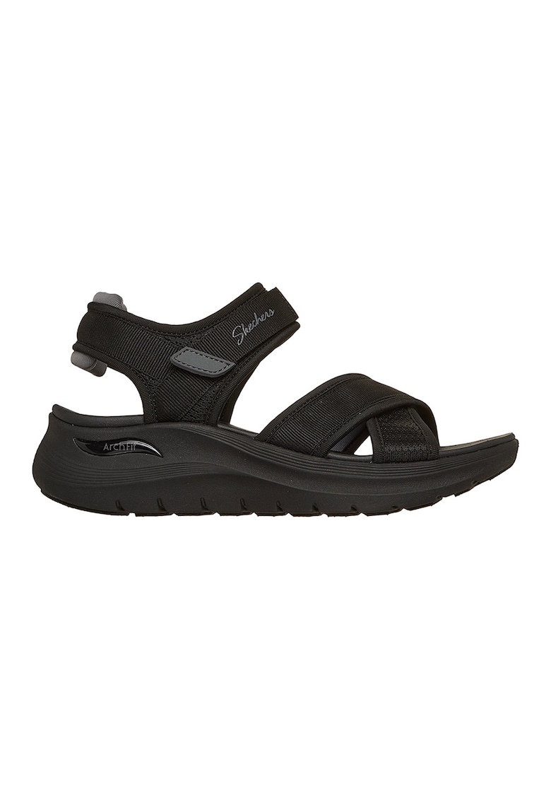 Sandale cu banda velcro Arch Fit 2.0 - Negru
