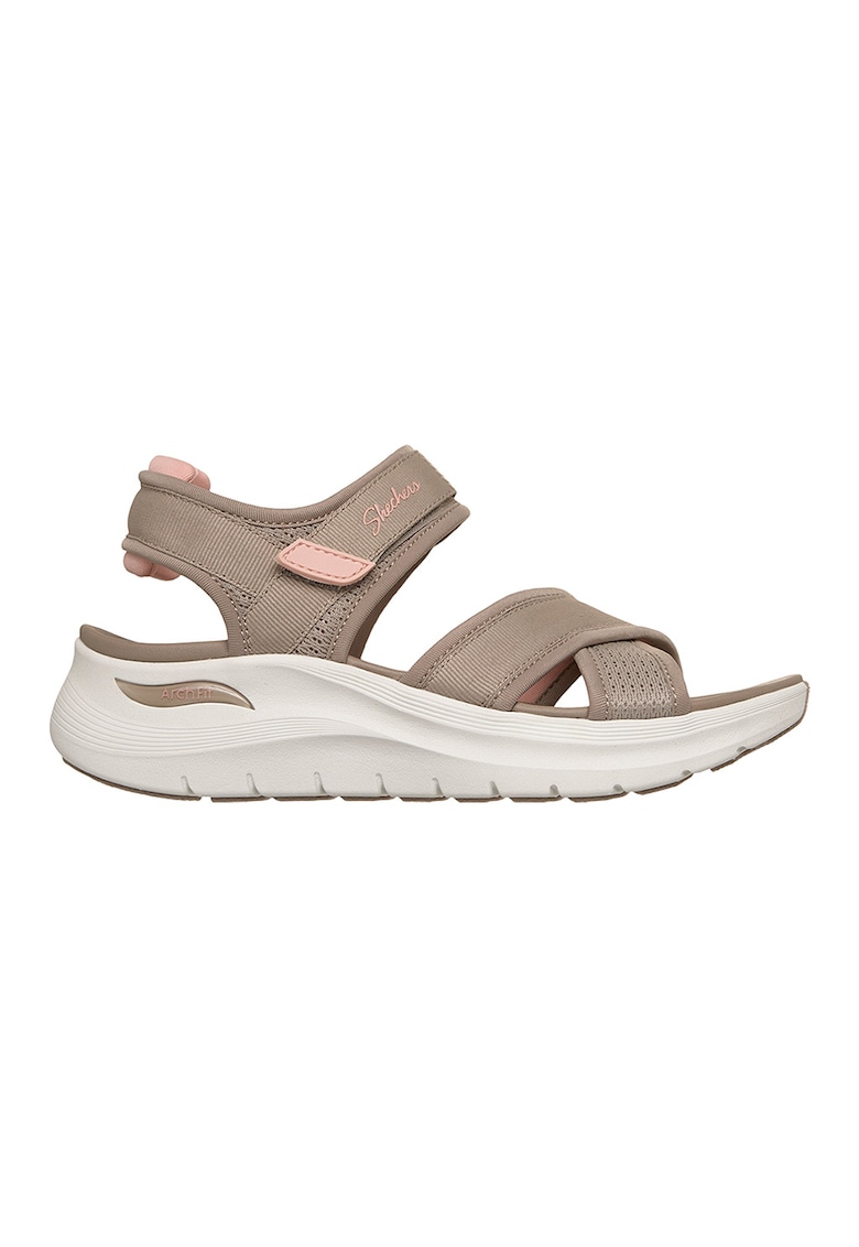 Sandale cu banda velcro Arch Fit 2.0 - Maro taupe deschis