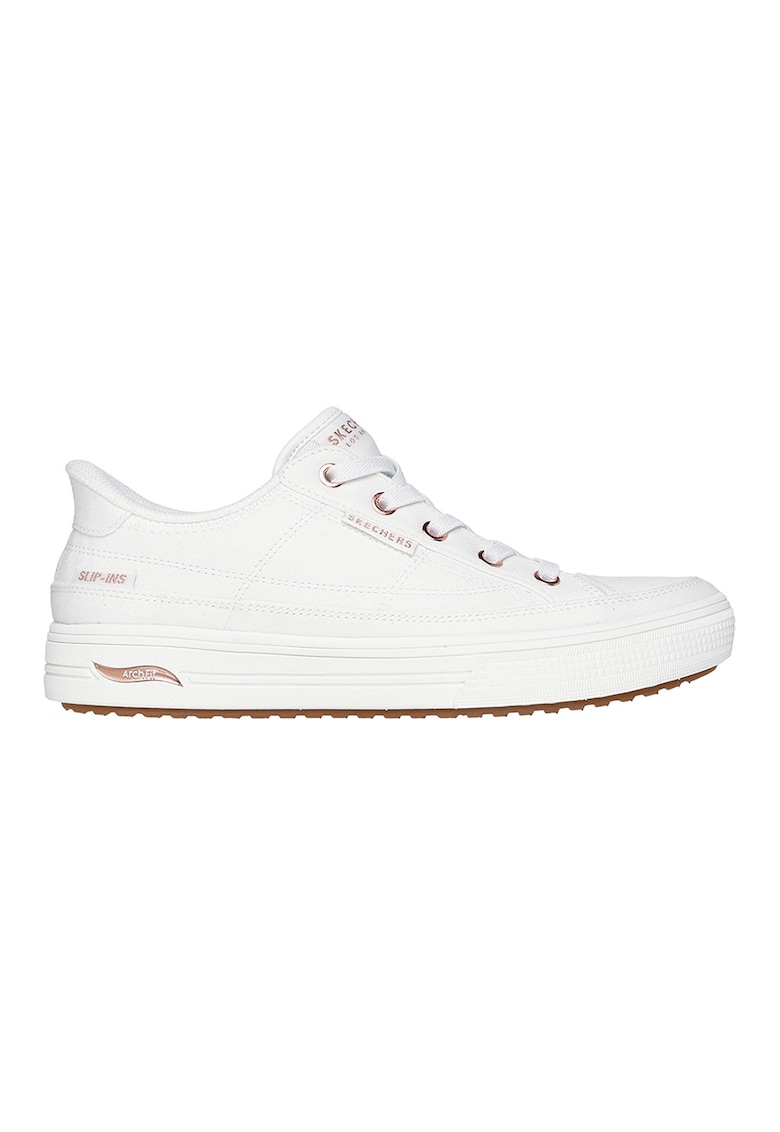 Pantofi sport slip-ins Arch Fit Arcade din material textil - Alb