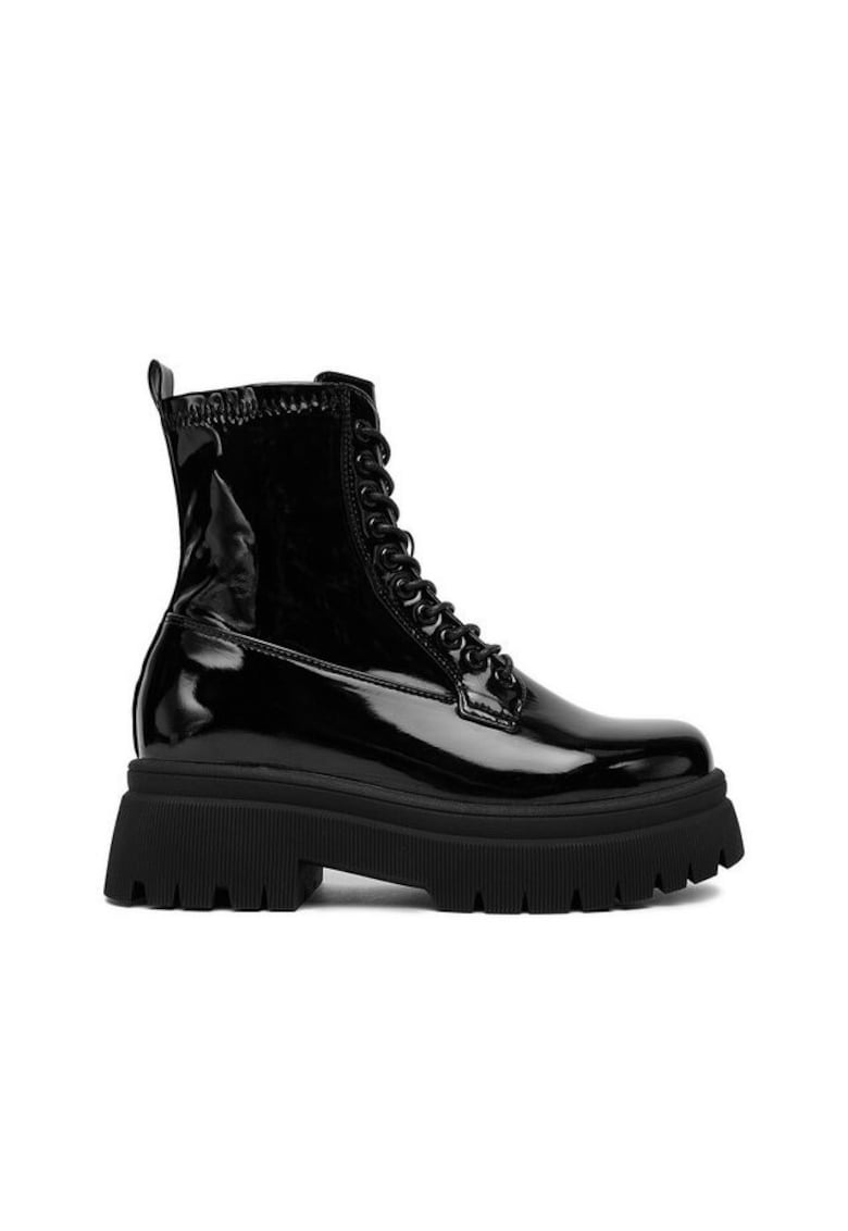Botine dama HD4616 - Textil - Negru