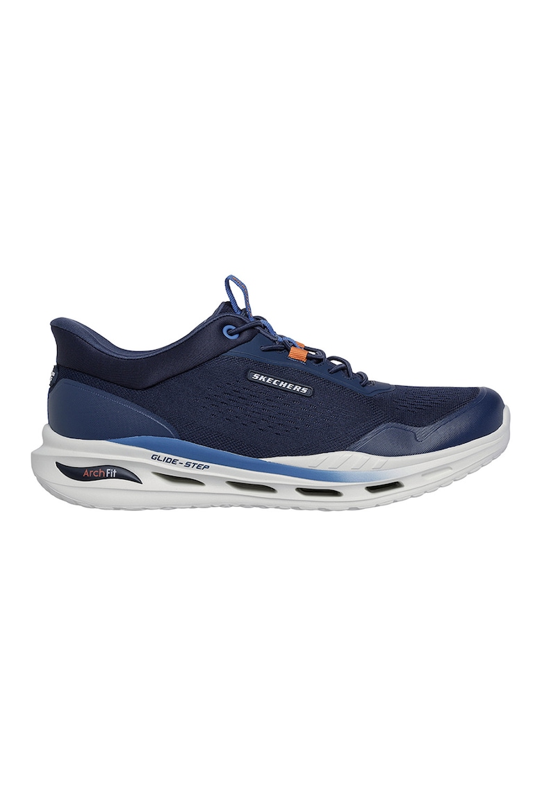 Pantofi sport cu sireturi Arch fit - Bleumarin