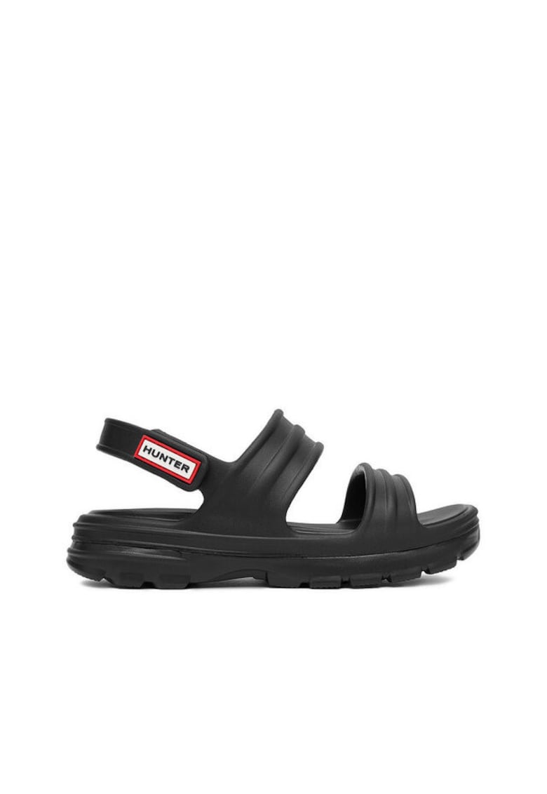 Sandale dama negre - plastic - Negru