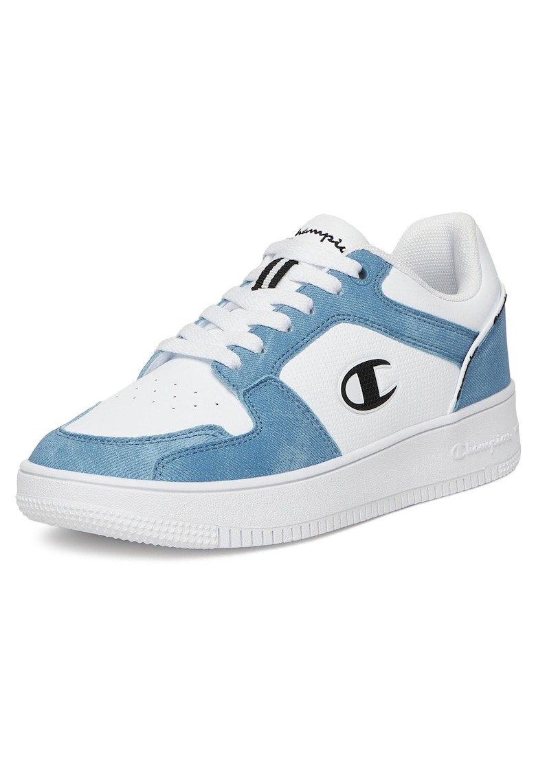 Champion Tenisi dama RD18 2.0 LOW JEANS - albastru/alb - tesatura
