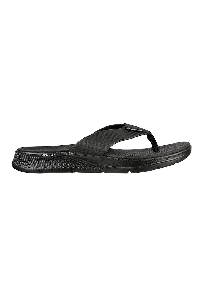 Papuci flip-flop din piele ecologica Go Consistent