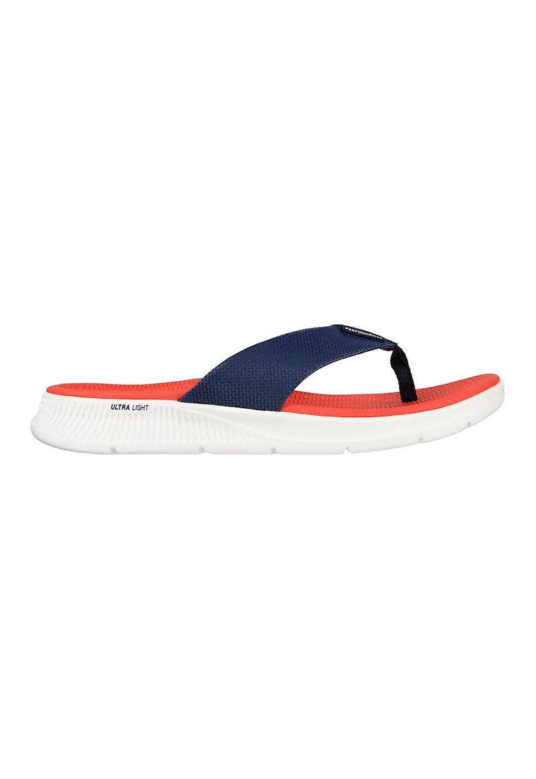 Papuci flip-flop din piele ecologica Go Consistent