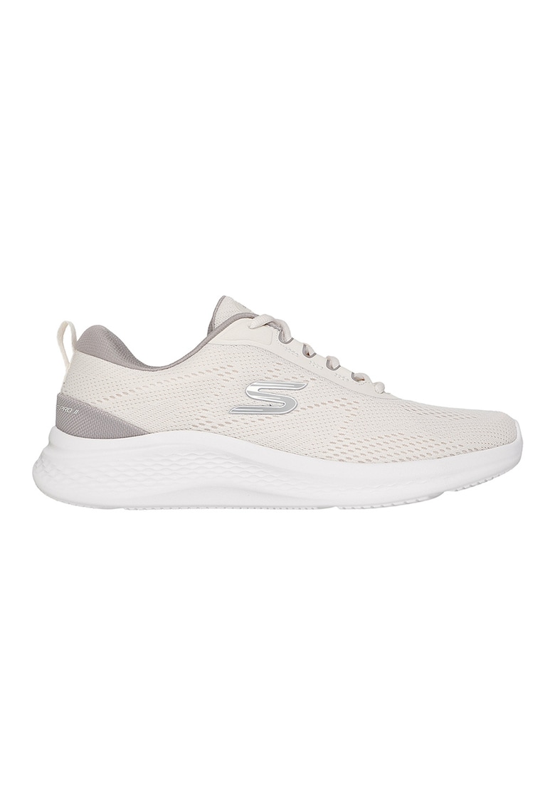 Pantofi sport din material textil Skech-Lite Pro 2.0 Berrix - Maro taupe deschis/Bej deschis