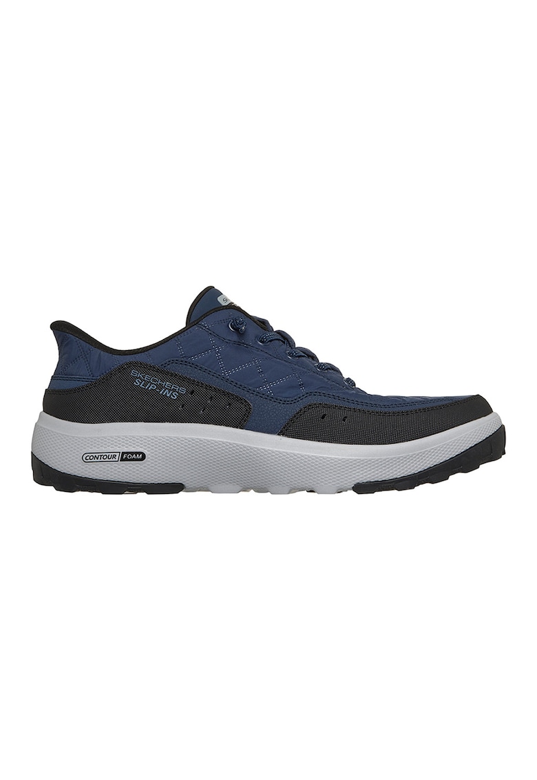 Pantofi sport relaxed fit Urban Explore Slip-ins - Negru/Bleumarin - Skechers - imagine 1