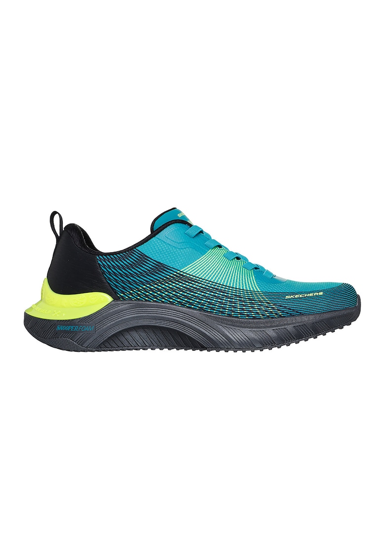 Pantofi sport Snooper Foam Ace Track - Negru/Turcoaz/Verde lime