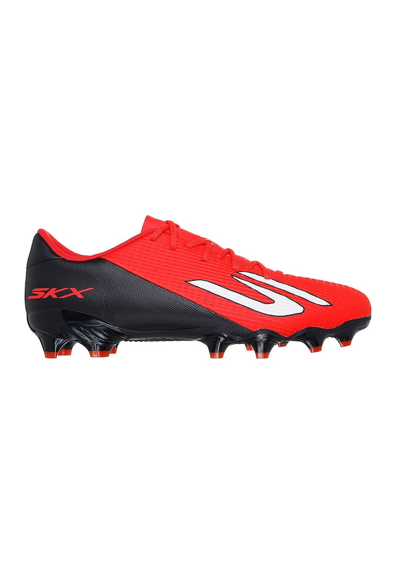 Pantofi Skx 2 Academy cu crampoane pentru fotbal - Negru/Rosu vermillion