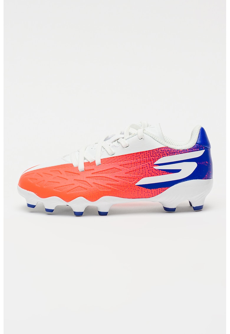 Sneakers - Pantofi Razors 2 cu crampoane - pentru fotbal - Roz zmeuriu/Portocaliu neon/Bleumarin