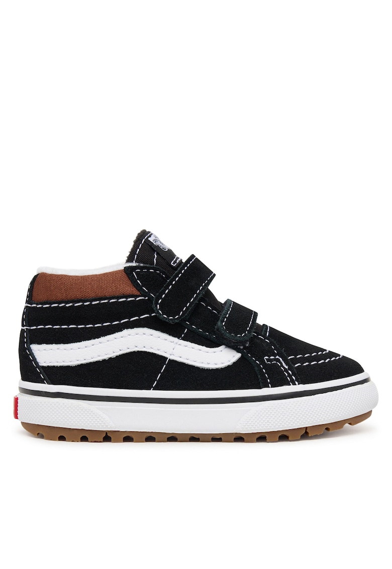 Pantofi copii - MTE SK8-Mid Reissue - piele naturala - negru/maro