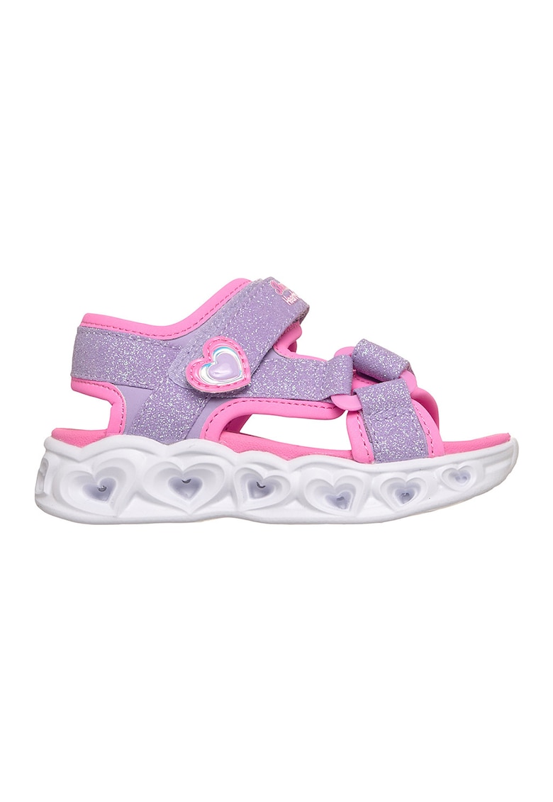 Sneakers - Sandale S Lights-Heart - Violet/Roz