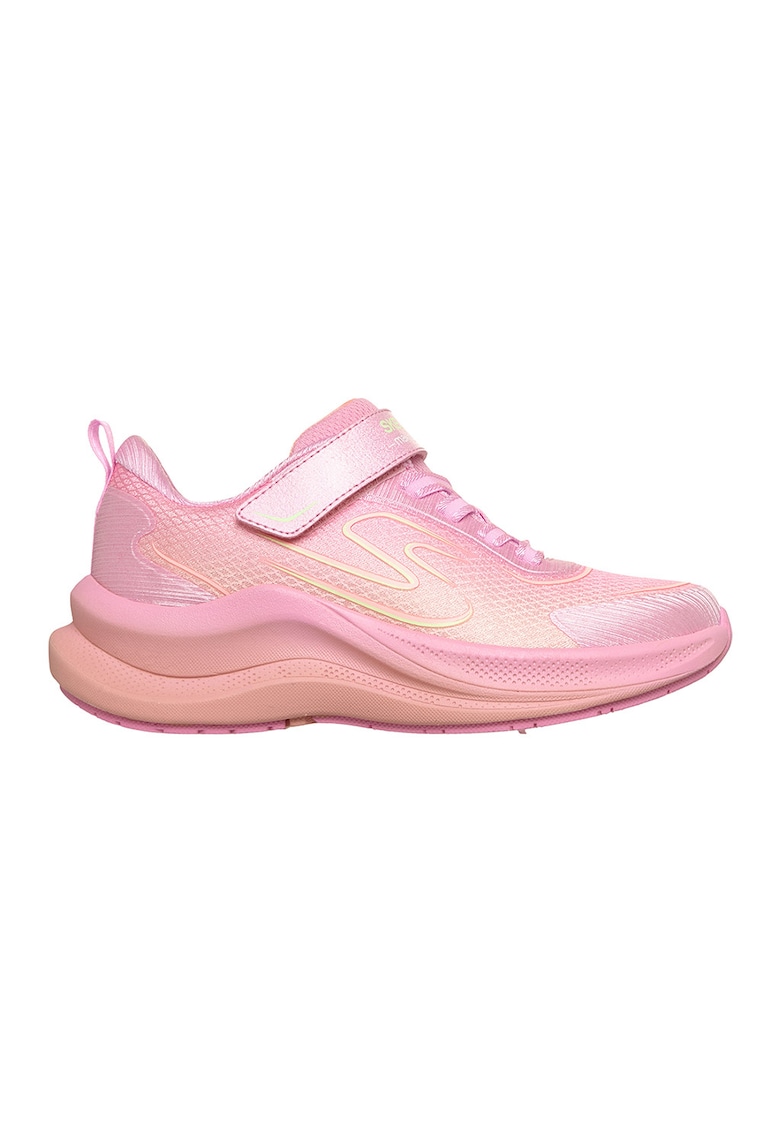 Pantofi sport Max Cushioning Ascend Smoot cu velcro - Roz deschis/Piersica