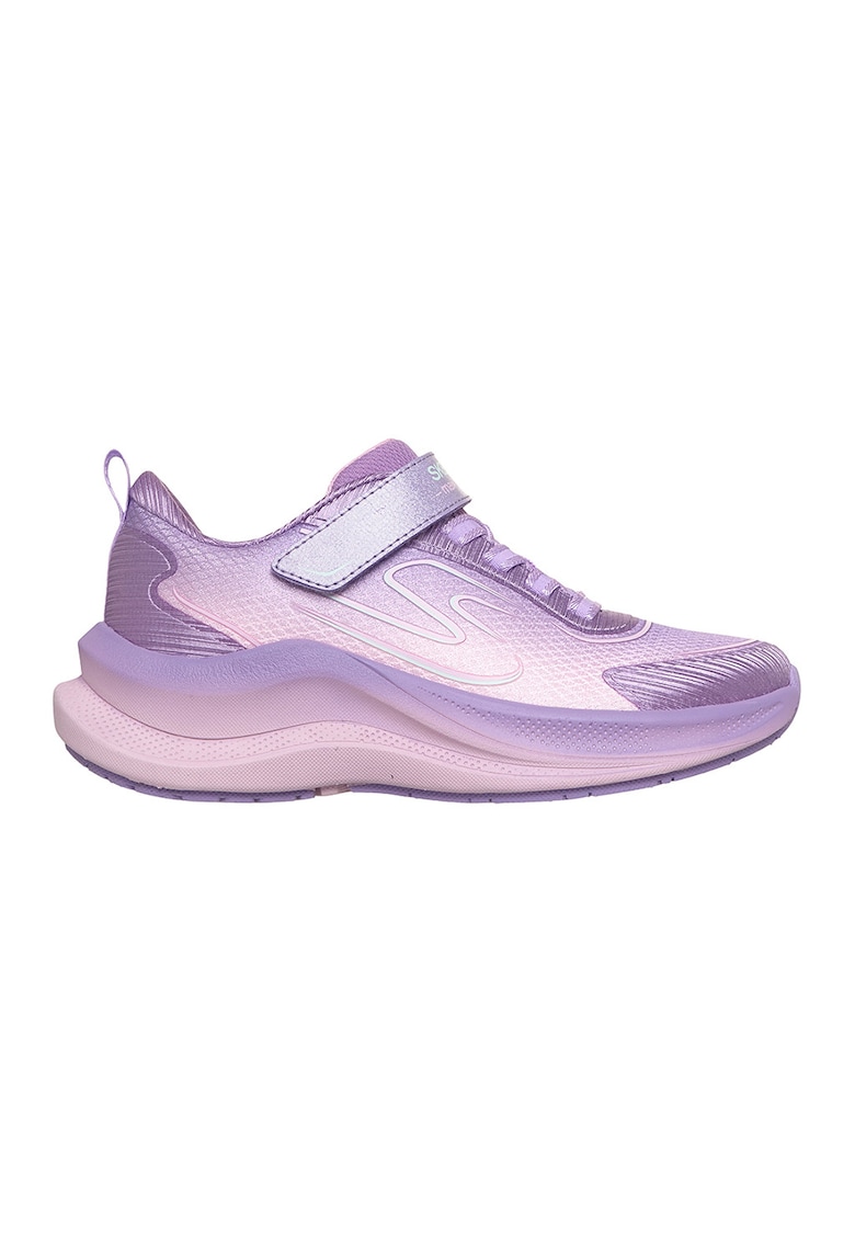 Pantofi sport Max Cushioning Ascend Smoot cu velcro - Lila/Ametist