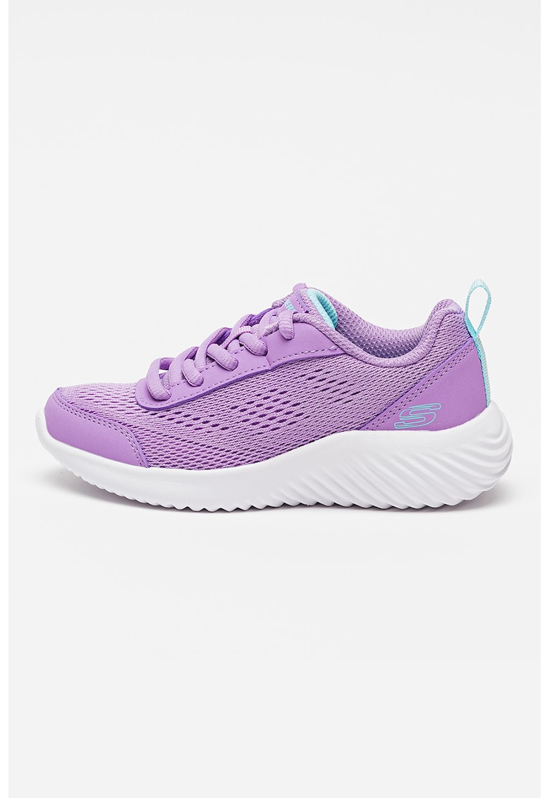 Pantofi sport Bounder Breeze cu aspect tricotat - Ametist