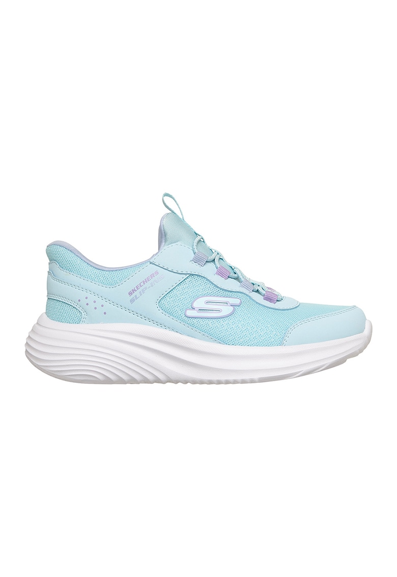 Pantofi sport slip-ins Bounder Pro de plasa cu garnituri sintetice - Albastru glaciar