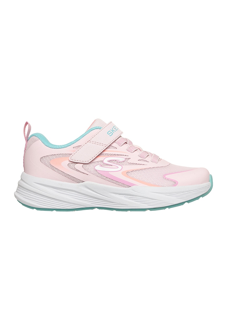 Pantofi sport cu velcro Tread-Hyper Speed - Roz pastel/Piersica