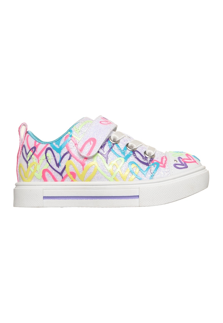 Pantofi sport S Lights- Twinkle Sparks cu velcro