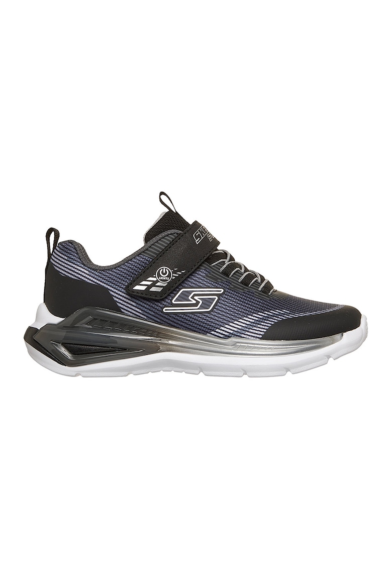 Pantofi sport Lights-Tri cu logo - Negru/Gri carbune/Argintiu