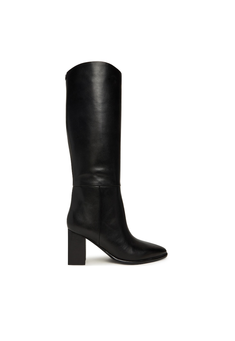 Cizme dama piele naturala - negru -