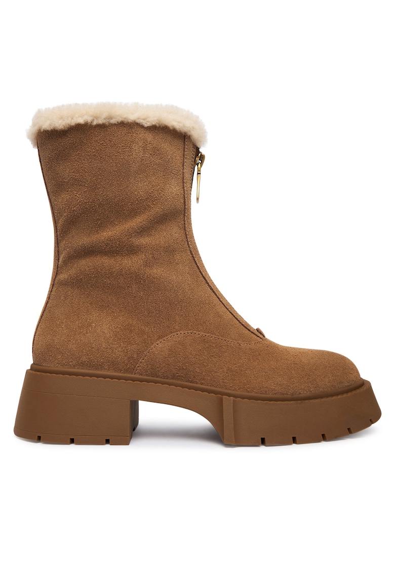 Coach Botine dama CCH85 - Piele naturala - Maro