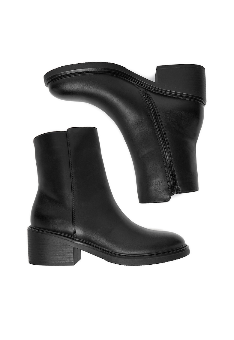 Botine dama CEO-HY20242-4A - Textil - Negru