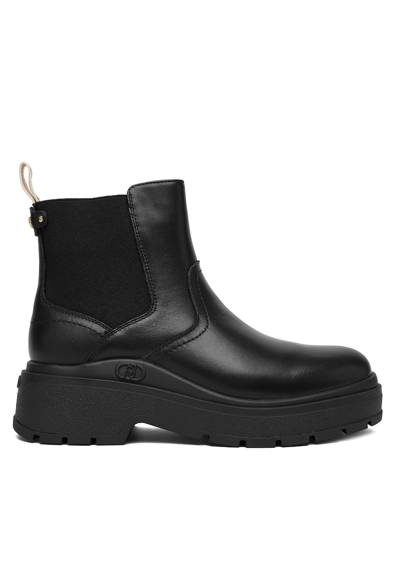 Botine dama 01 SF5093 P01 - Piele naturala - Negru