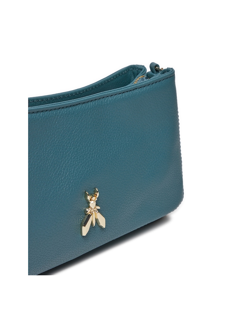 Geanta dama Mineral Green - piele naturala