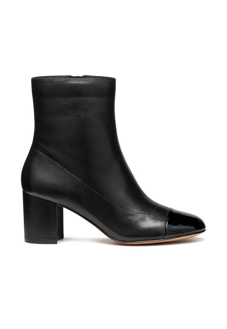 Geox Botine dama Piele naturala - Negru - Negru