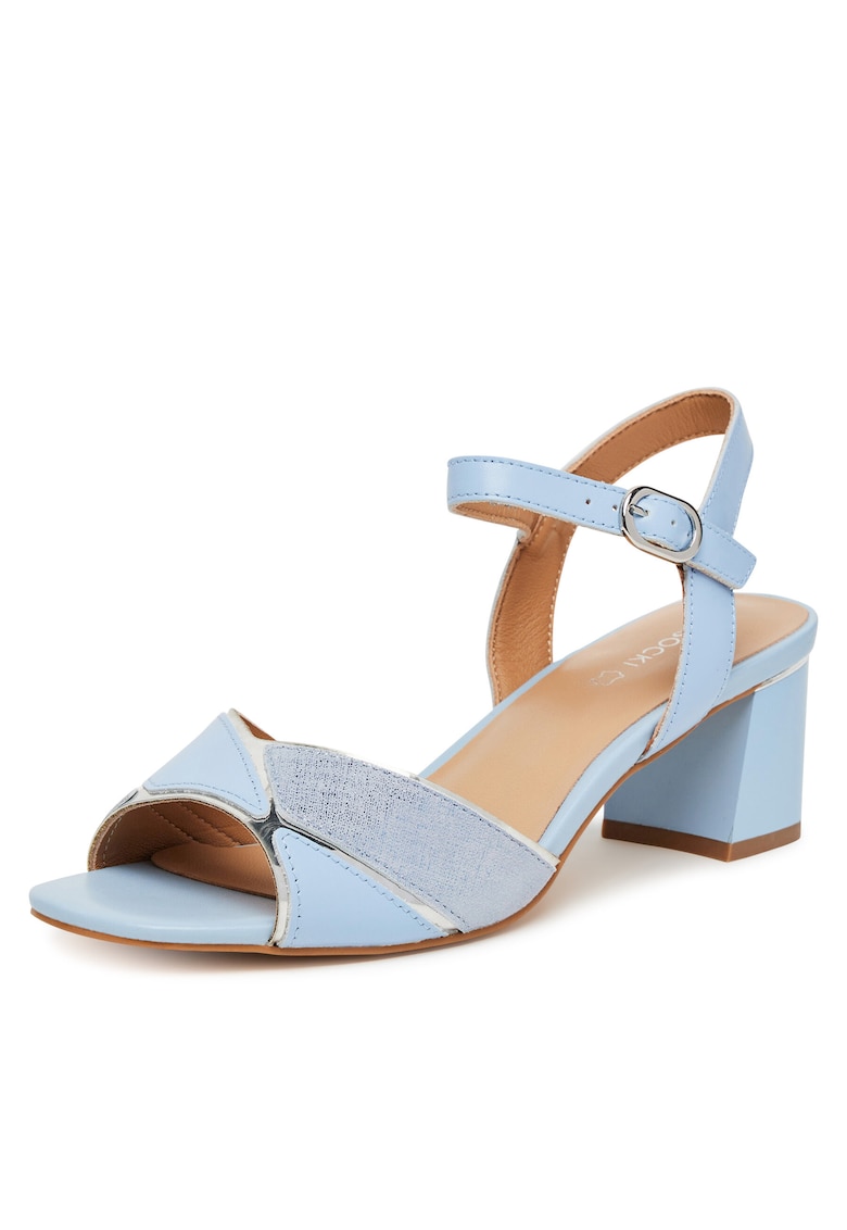 Sandale dama - piele - Albastru