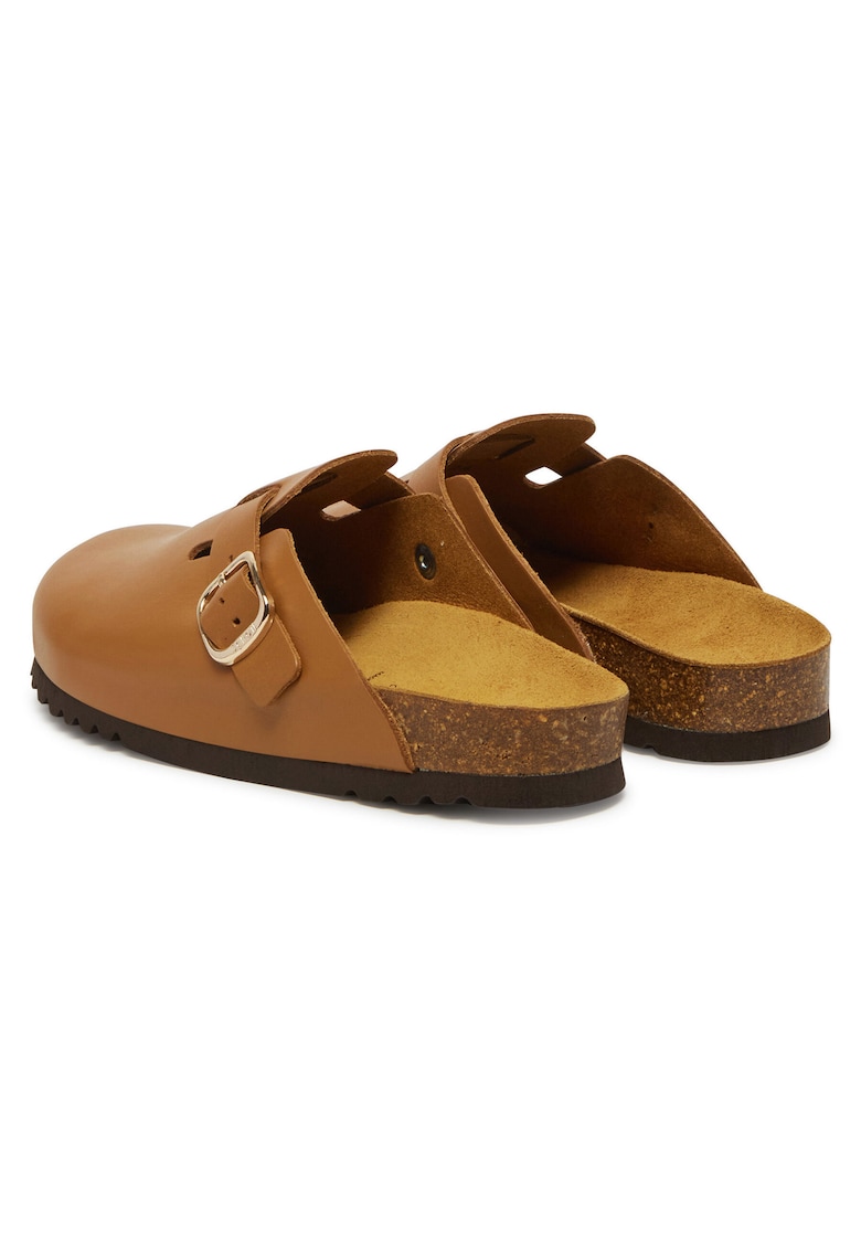 Saboti dama - model Fae New - piele naturala - culoare cognac