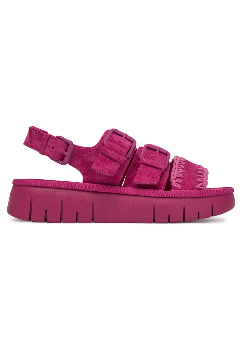 Sandale dama roz - textil