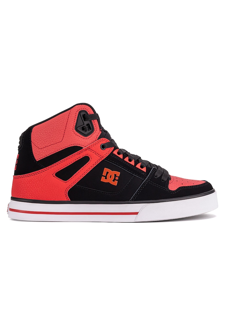Tenisi barbati - PURE HIGH-TOP WC ADY - rosu - piele naturala - Rosu