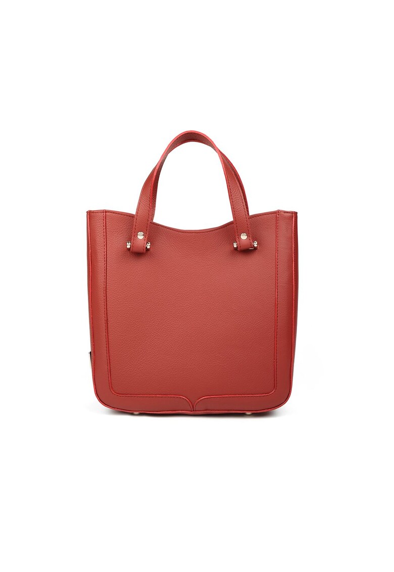 Geanta Elisabeth 7 Dama Piele naturala - visiniu