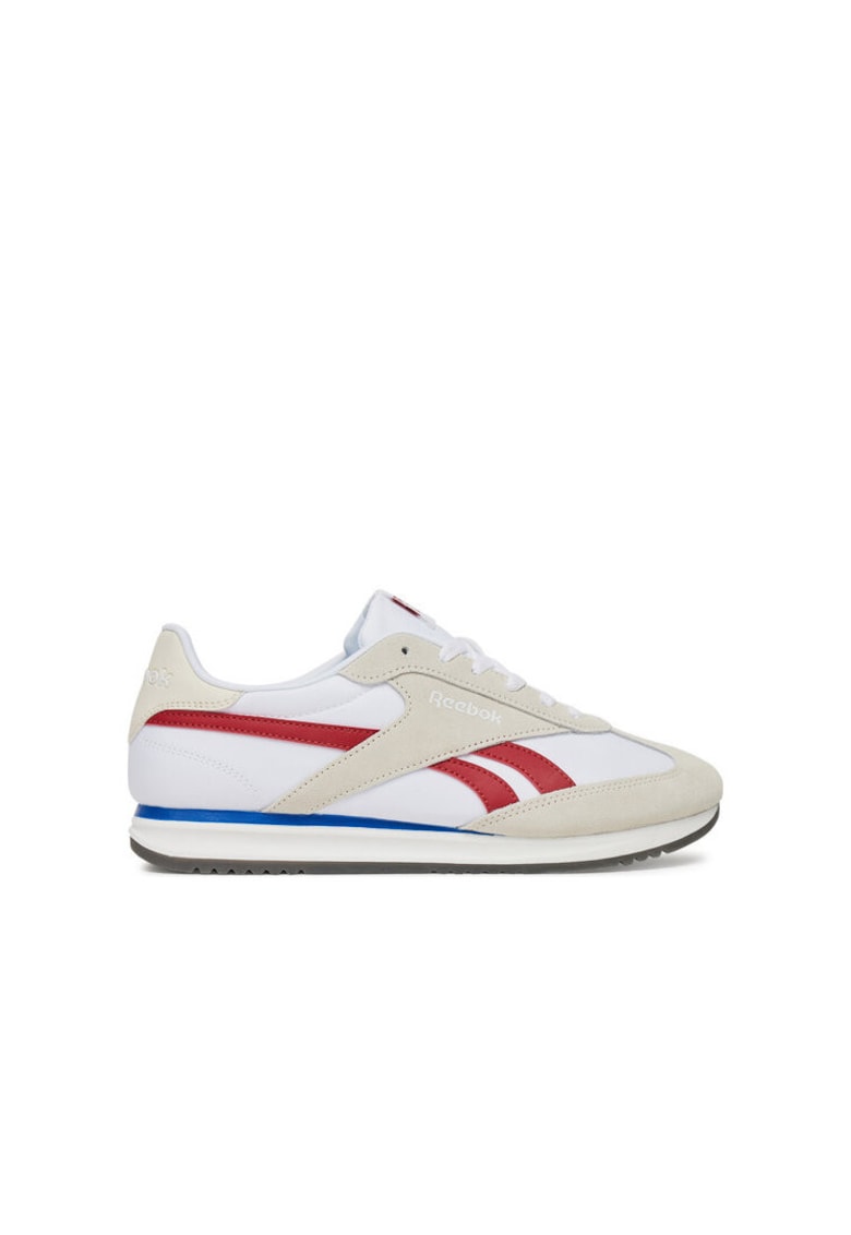 Pantofi sport barbati alergare - piele naturala - alb