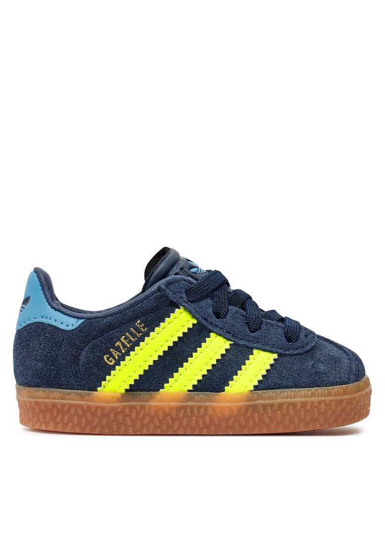 Pantofi sport copii Gazelle - piele naturala - Nindig/Syello/Ltblue