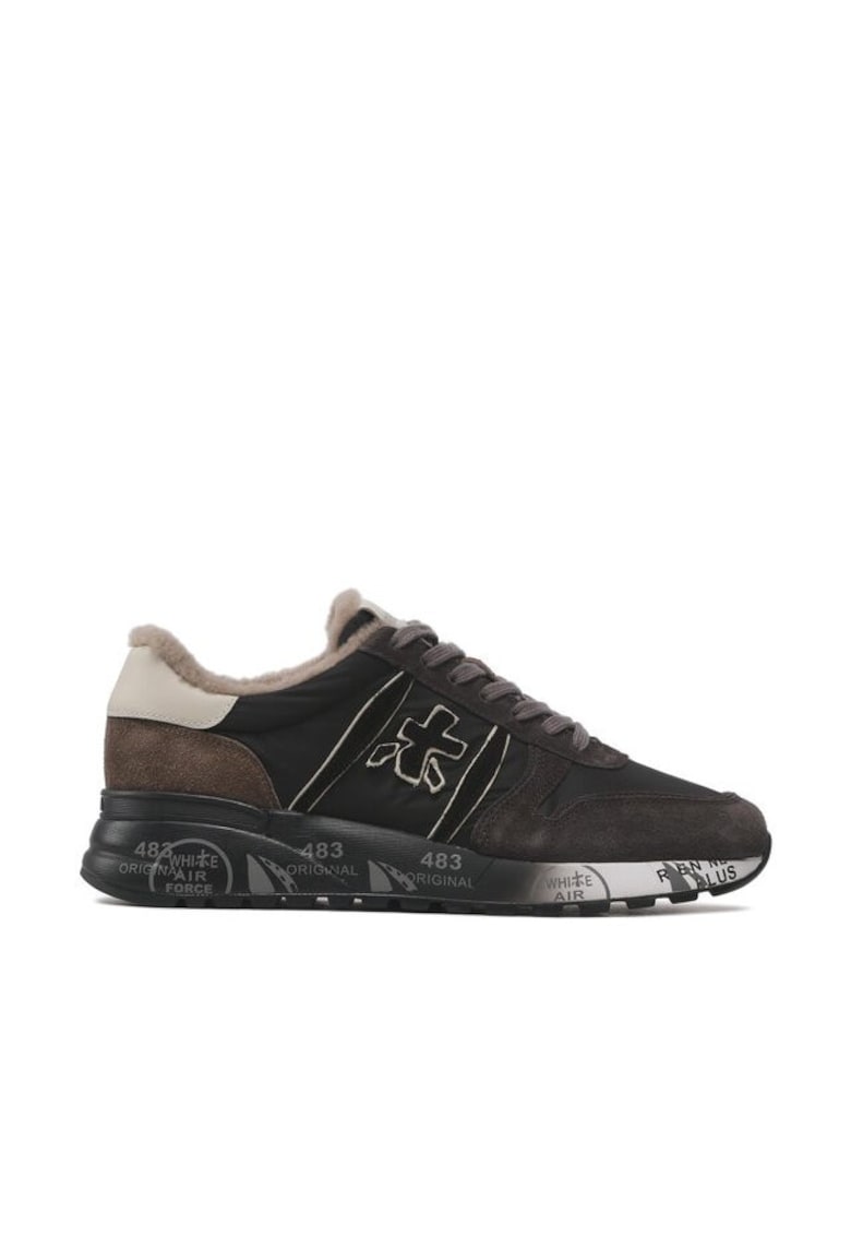 Premiata Tenisi barbati - Lander 6103 - maro - textil