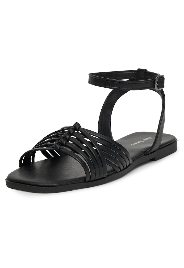Sandale dama - material negrudwqf - Negru