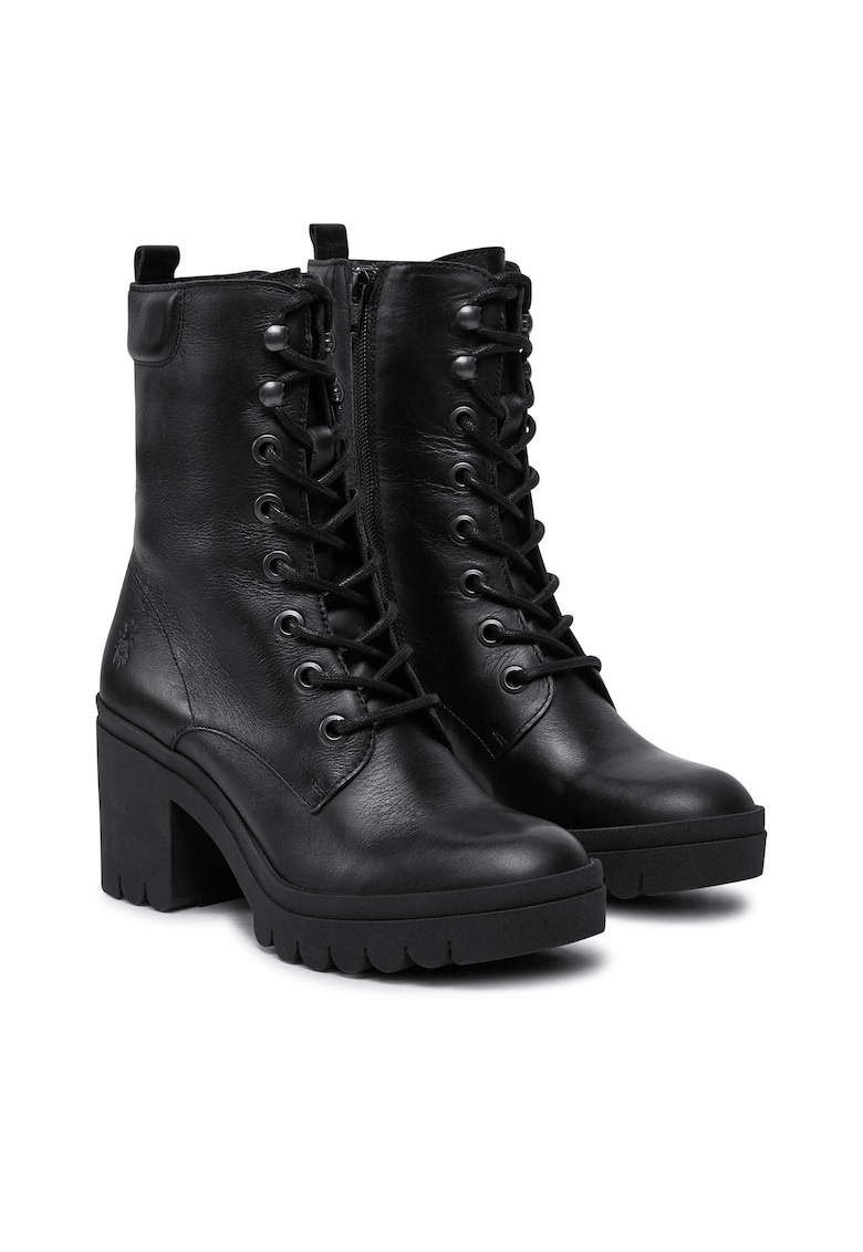 Fly London Ghete dama P144642011 - Piele naturala - Negru