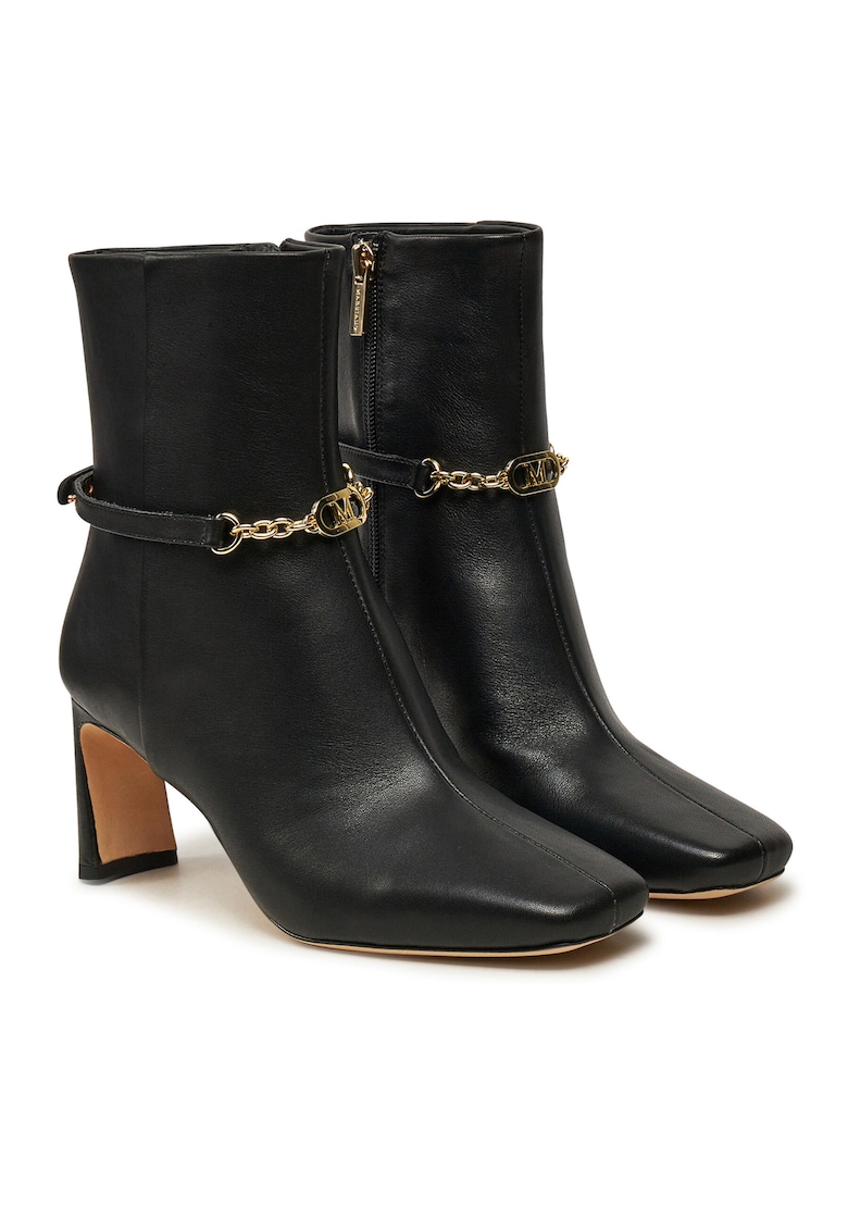 Guess By Marciano Botine dama JBLK 4BGZ27 7103A - Piele naturala - Negru